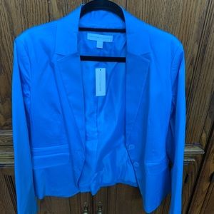 Teal blue blazer. new with tags. Size 12.